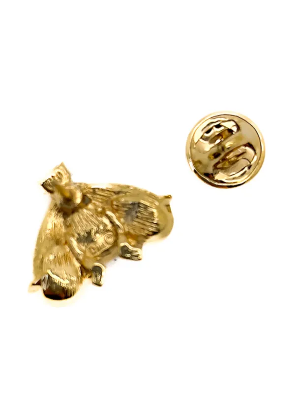 Christian Dior Pre-Owned 1980s Bee Brooch | Gold | FARFETCH MY