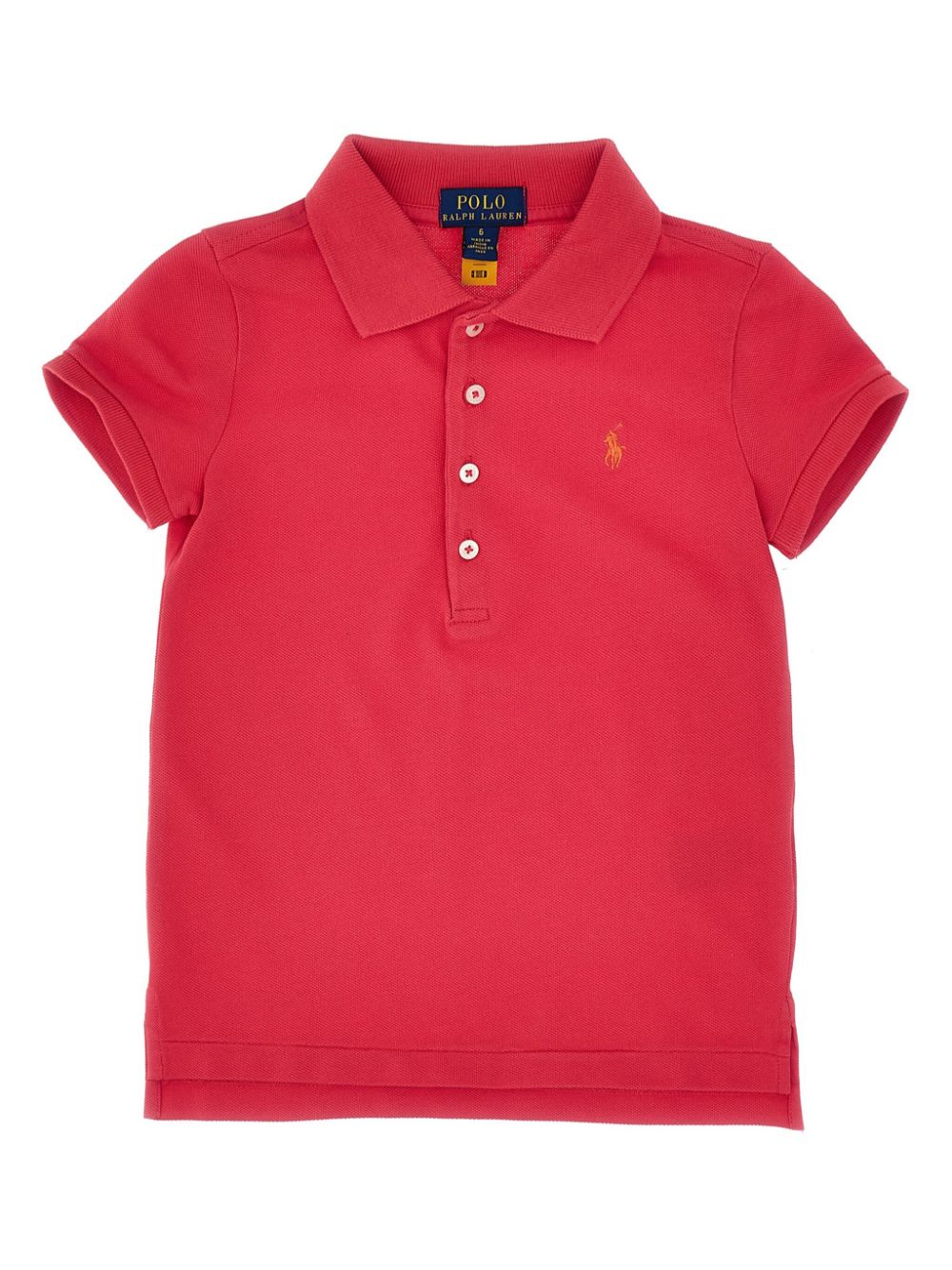 POLO RALPH LAUREN KIDS Poloshirt met print Roze