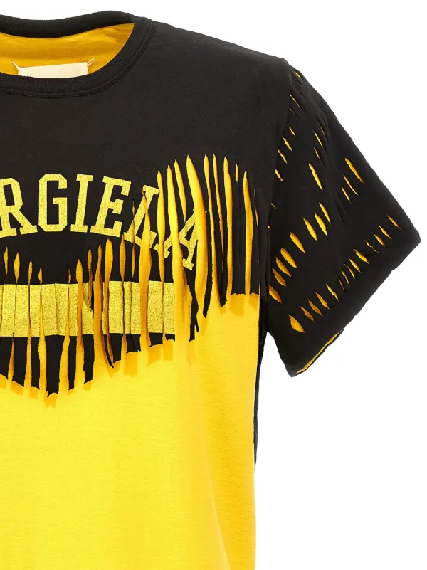 Maison Margiela ダブルレイヤー Tシャツ | イエロー | FARFETCH JP