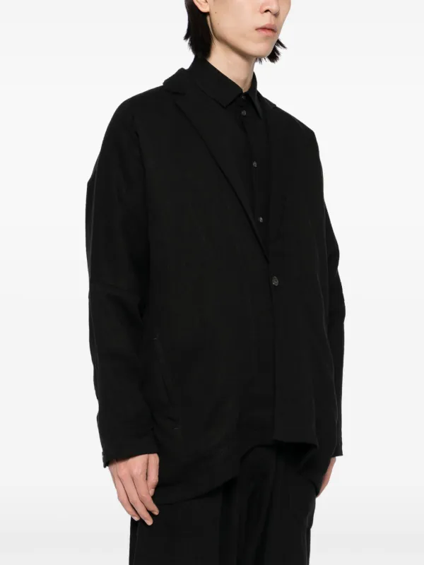 ジャケット・アウター jan jan van essche JACKET#44 Jan-Jan Van Essche Jacket #48, Black Striped – Glasswing
