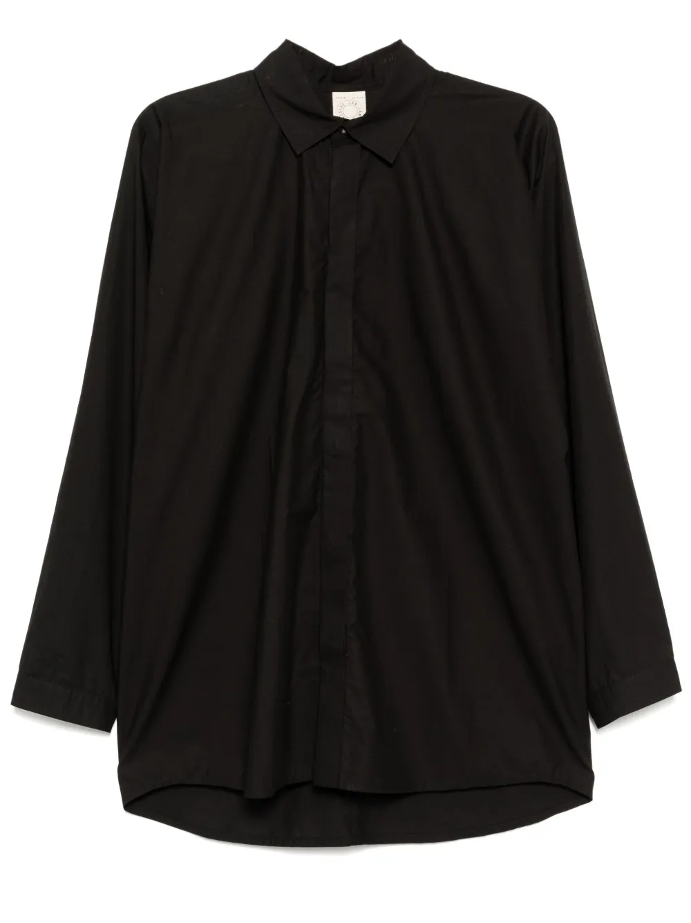 Jan-jan Van Essche Long Sleeves Shirt In Black