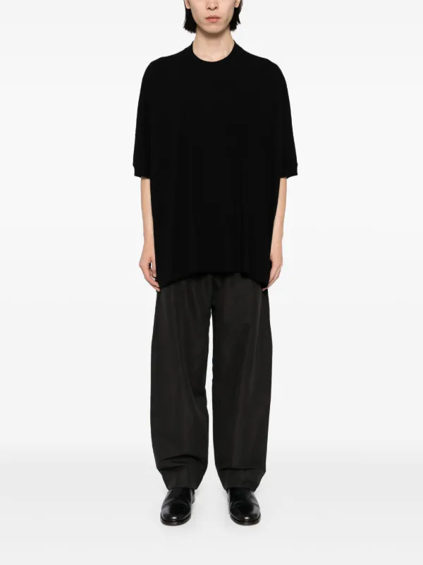 【関税込み】Jan-Jan Van Essche Tシャツ Jan Jan Van Essche クルーネック Tシャツ | ブラック | FARFETCH JP