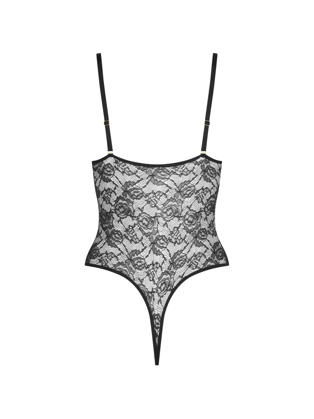Maison Close Flashback body met string Zwart