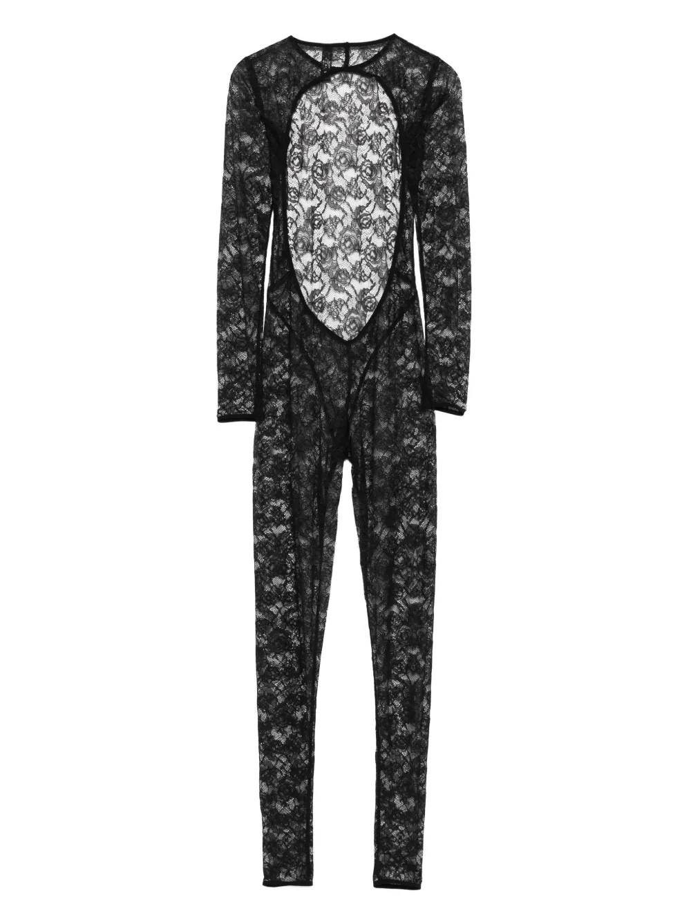 Maison Close Flashback jumpsuit - Zwart