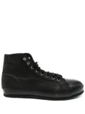 A Diciannoveventitre round toe trainer - Black