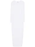 Maison Close Chantilly-lace midi dress - White