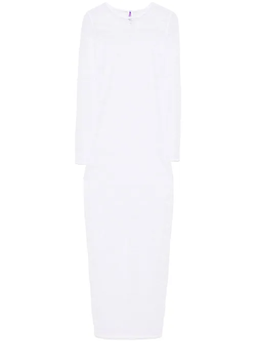 Robe mi-longue en dentelle Chantilly - Maison Close - Modalova