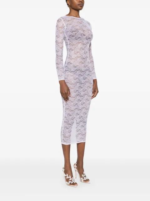 Maison Close Chantilly-lace midi dress 562632 - 2