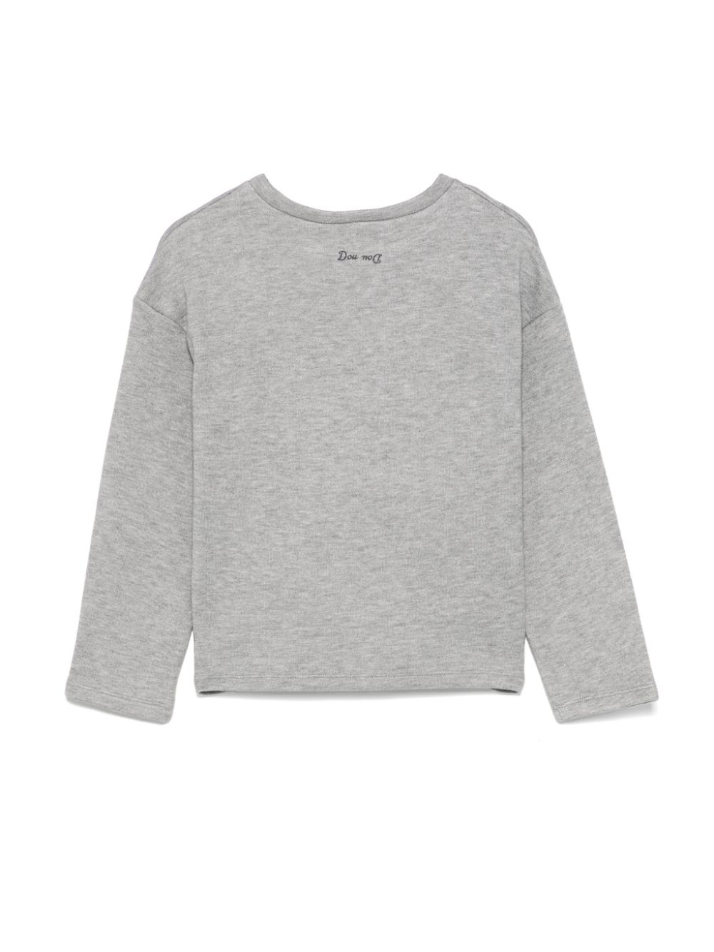 Shop Douuod Mélange-effect Sweatshirt In Grau