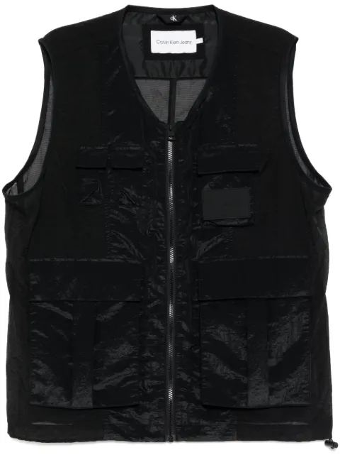 Calvin Klein panelled gilet