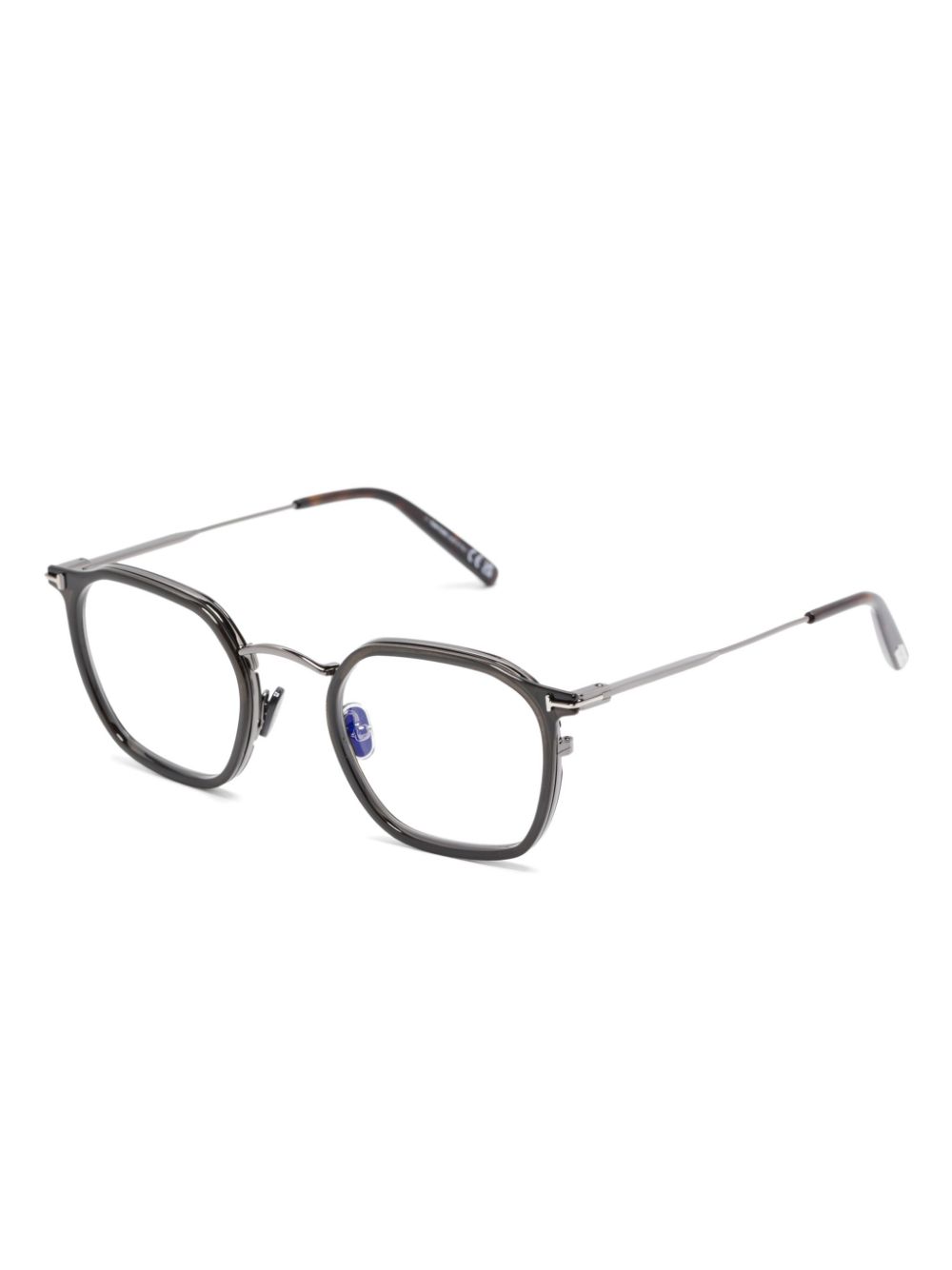 TOM FORD Eyewear Bril met vierkant montuur - Bruin