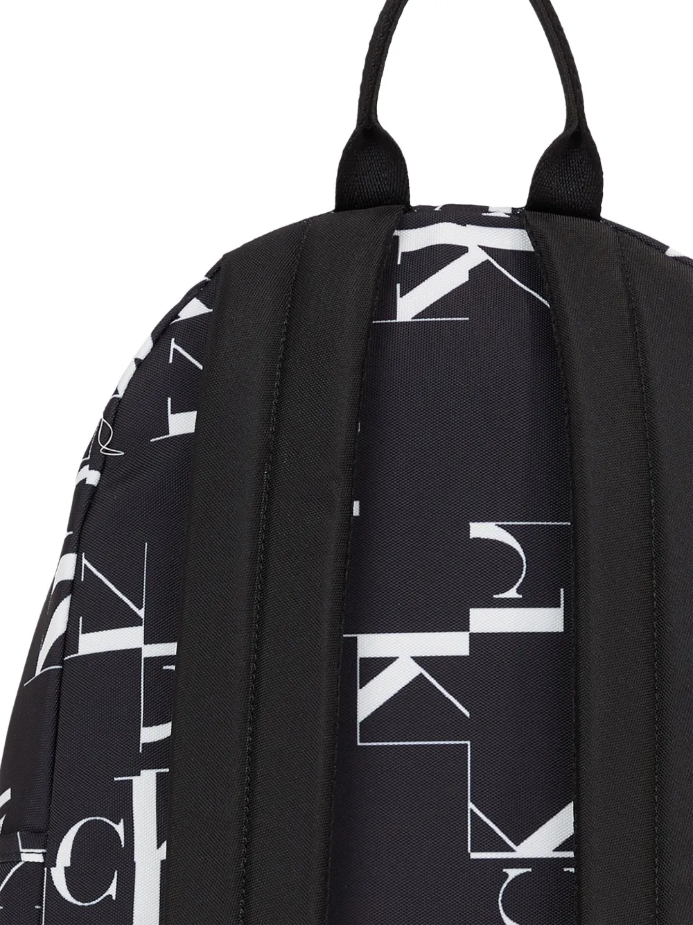 Calvin Klein Kids Rugzak met monogram Zwart