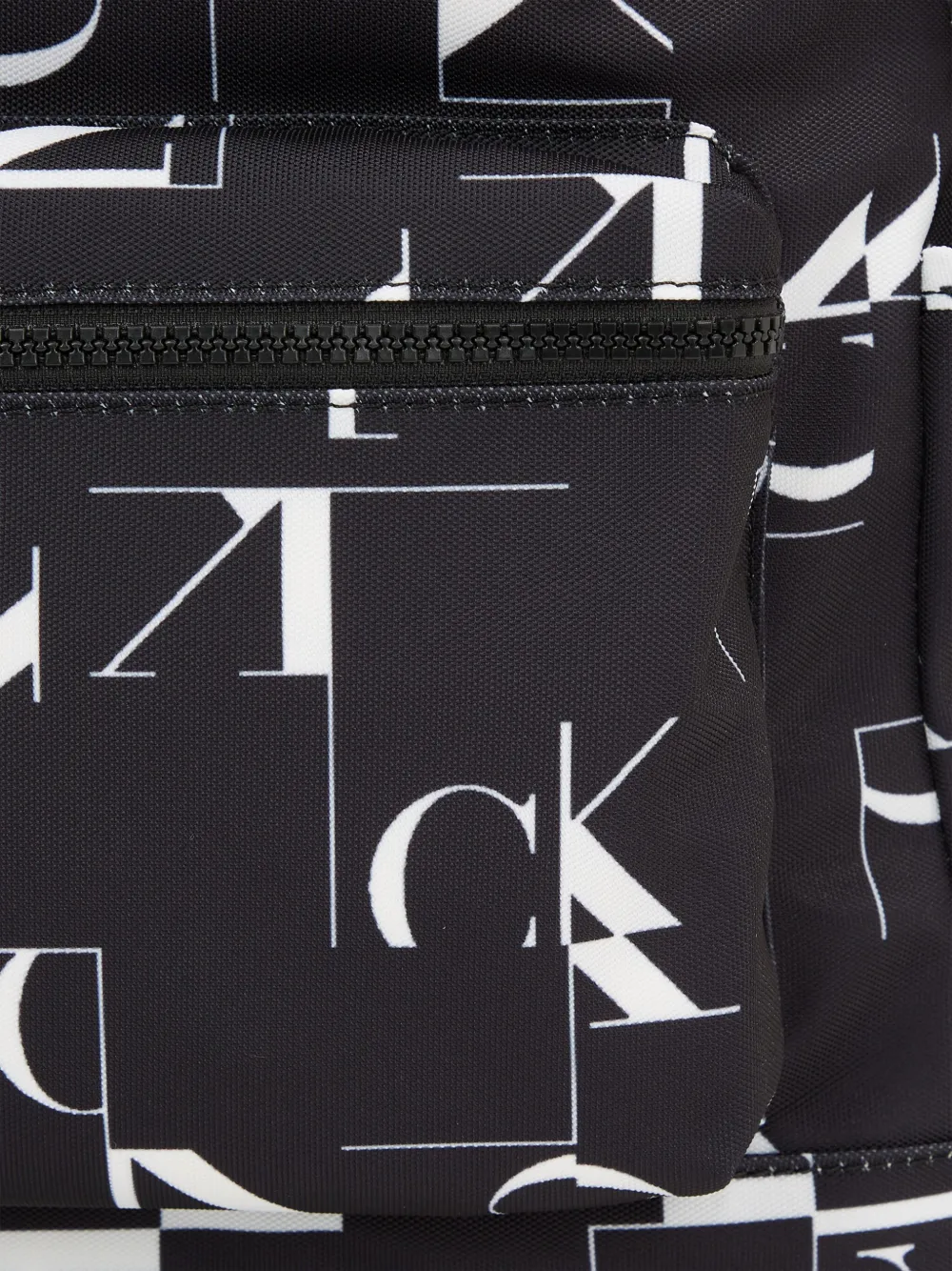 Calvin Klein Kids Rugzak met monogram Zwart
