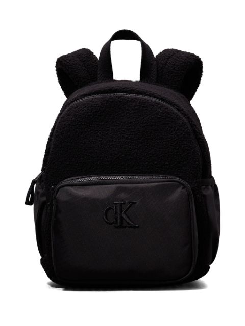 Calvin Klein Kids logo-embroidered backpack