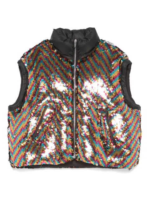 Khrisjoy paillette-embellished gilet 
