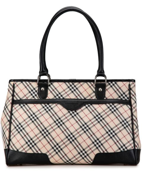 Burberry 20th Century Nova Check Canvas tote bag Women