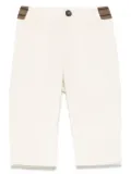 Fendi Kids corduroy trousers - Neutrals