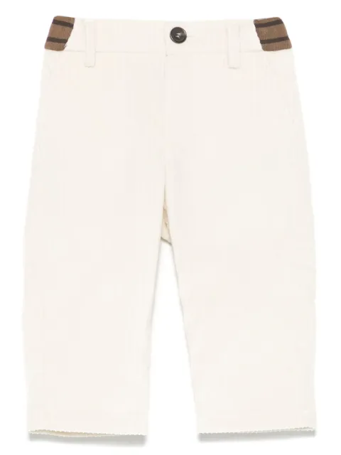 Fendi Kids pantalones de pana