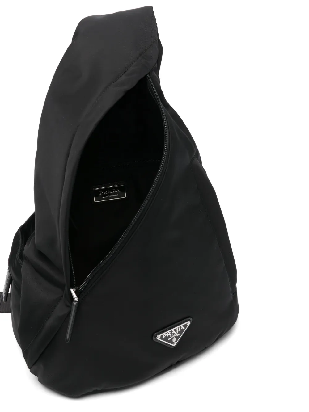 Prada Re-Nylon rugzak Zwart