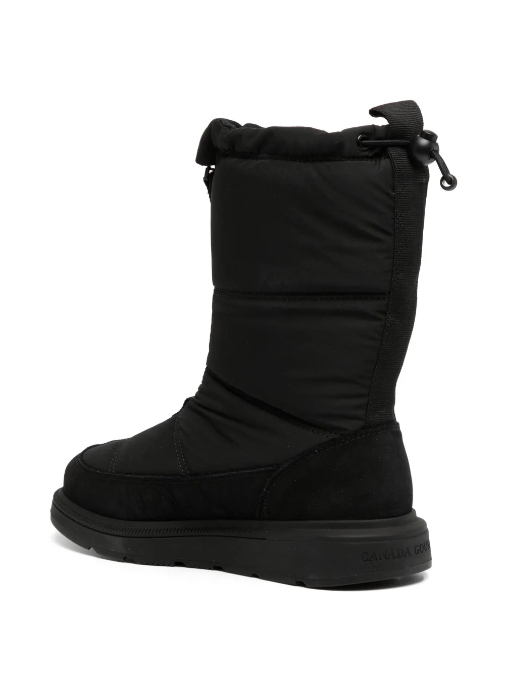 Canada Goose cypress fold-down puffer boots Black