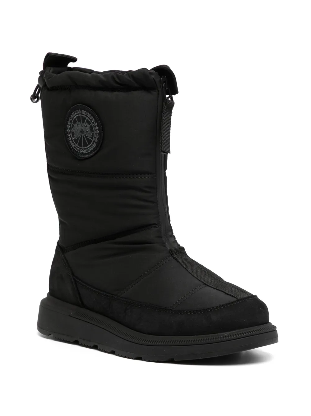 Canada Goose cypress fold-down puffer boots Black