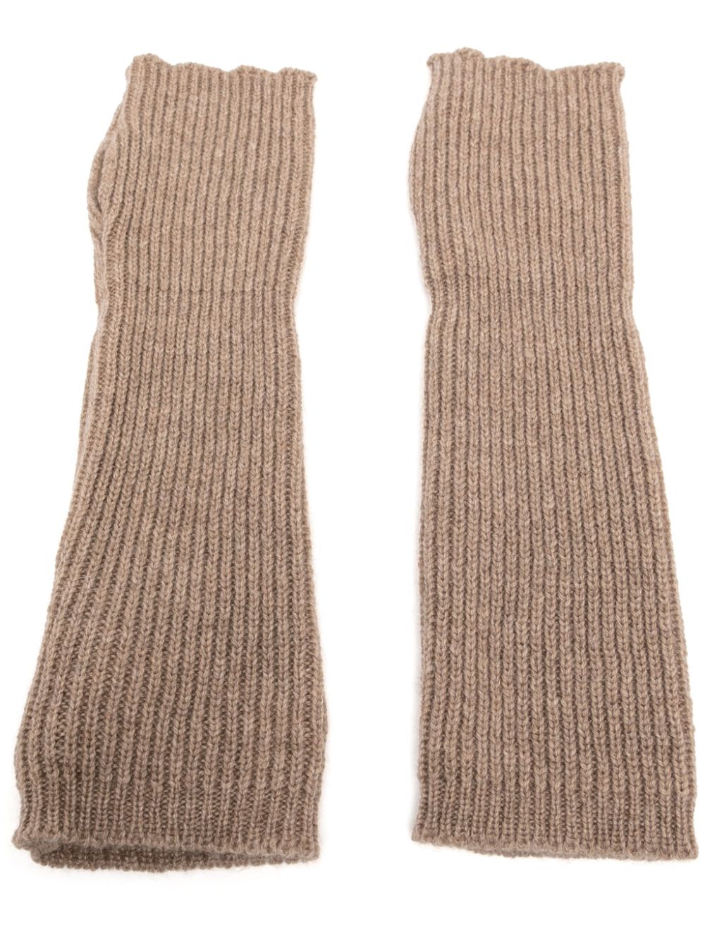 long fingerless gloves