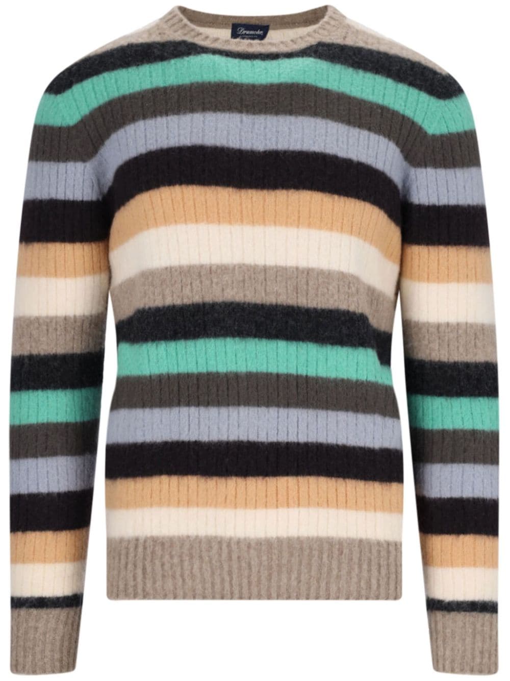 Drumohr striped jumper - Neutrals