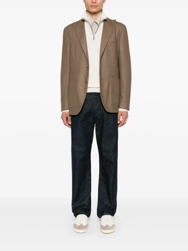 Boglioli シングルジャケット | ブラウン | FARFETCH JP