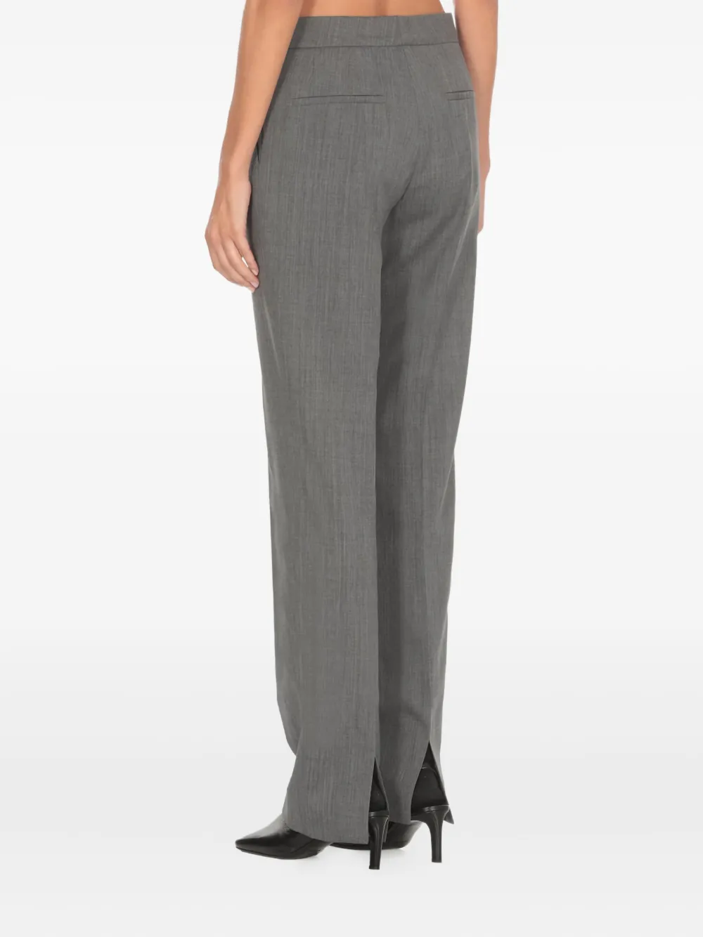 Jil Sander Straight pantalon Grijs