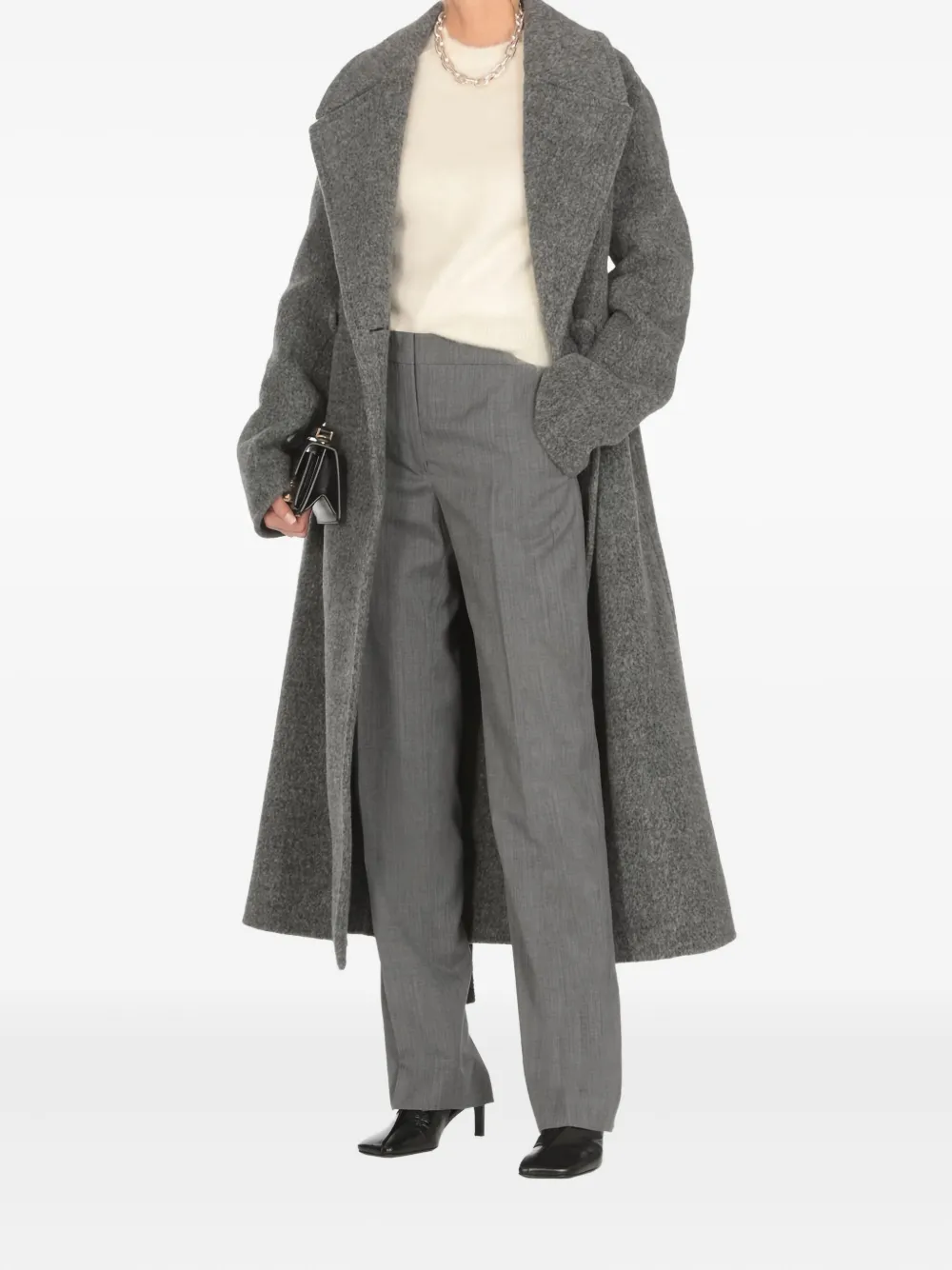 Jil Sander Straight pantalon Grijs