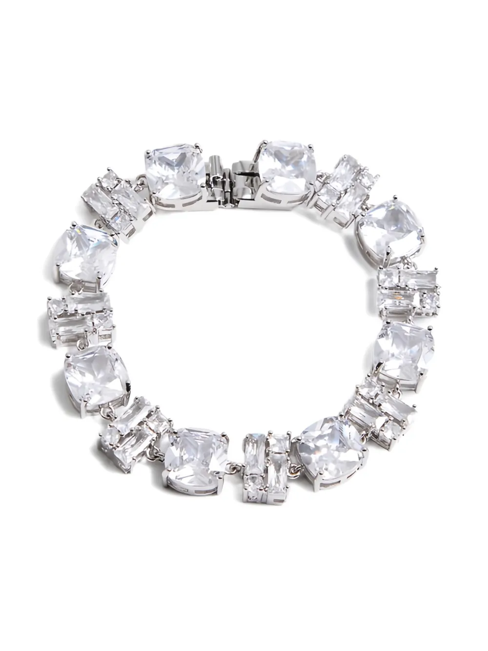 Rabanne crystal-embellished bracelet | Silver | Image 1