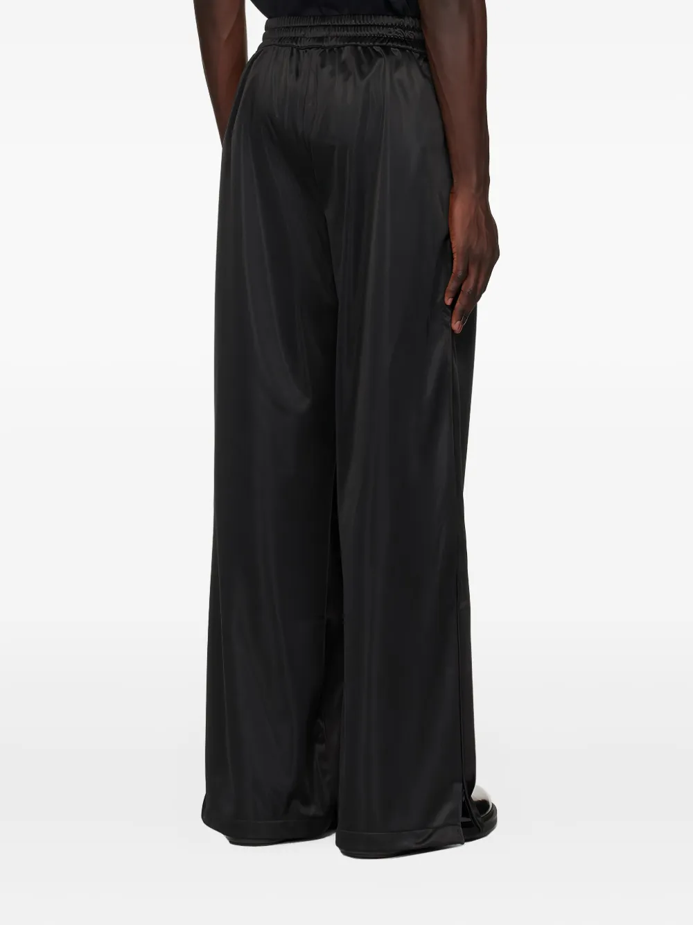 Han Kjøbenhavn wide-leg trousers Zwart
