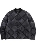 Neighborhood checker down jacket - Black