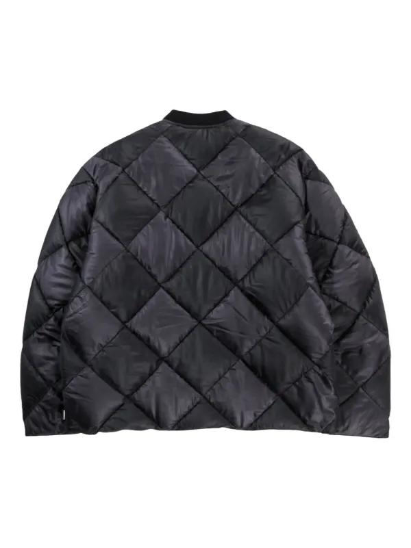 NEIGHBORHOOD CHECKER DOWN JACKET GRAY | TODAY CLOTHING