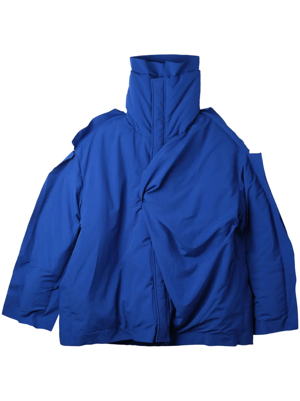 Outline short puffer jacket