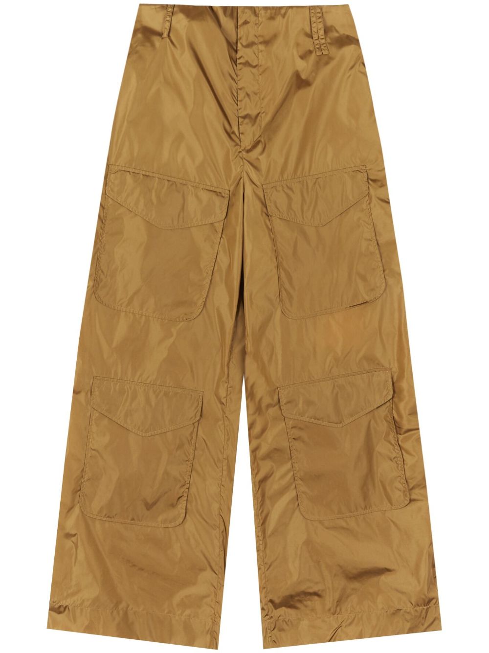 multi-pocket cargo trousers