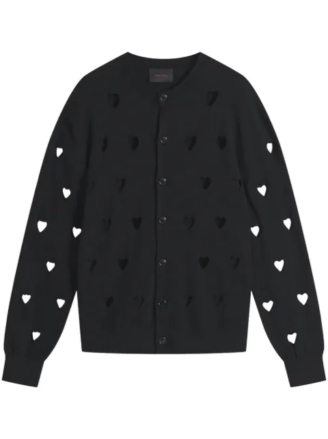 Simone Rocha Love Heart cardigan