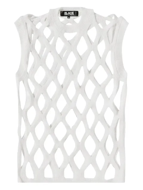 Comme Des Garçons Comme Des Garçons open-knit vest