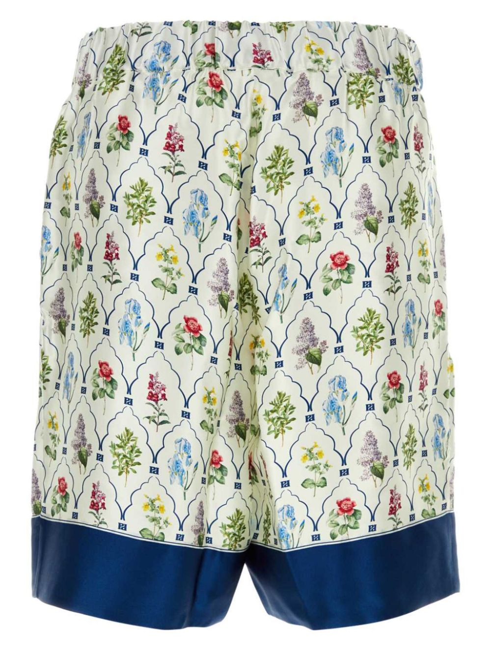 PANTAMOLLE Shorts met print - Groen