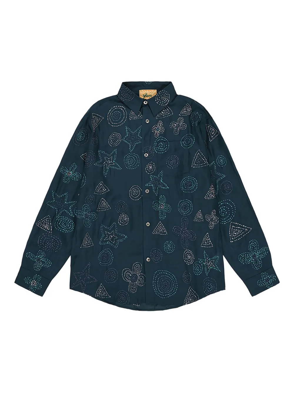 Glass Cypress camisa con estampado floral | verde | Image 1