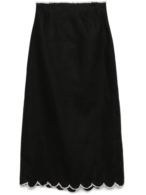 ZIMMERMANN falda midi Crush