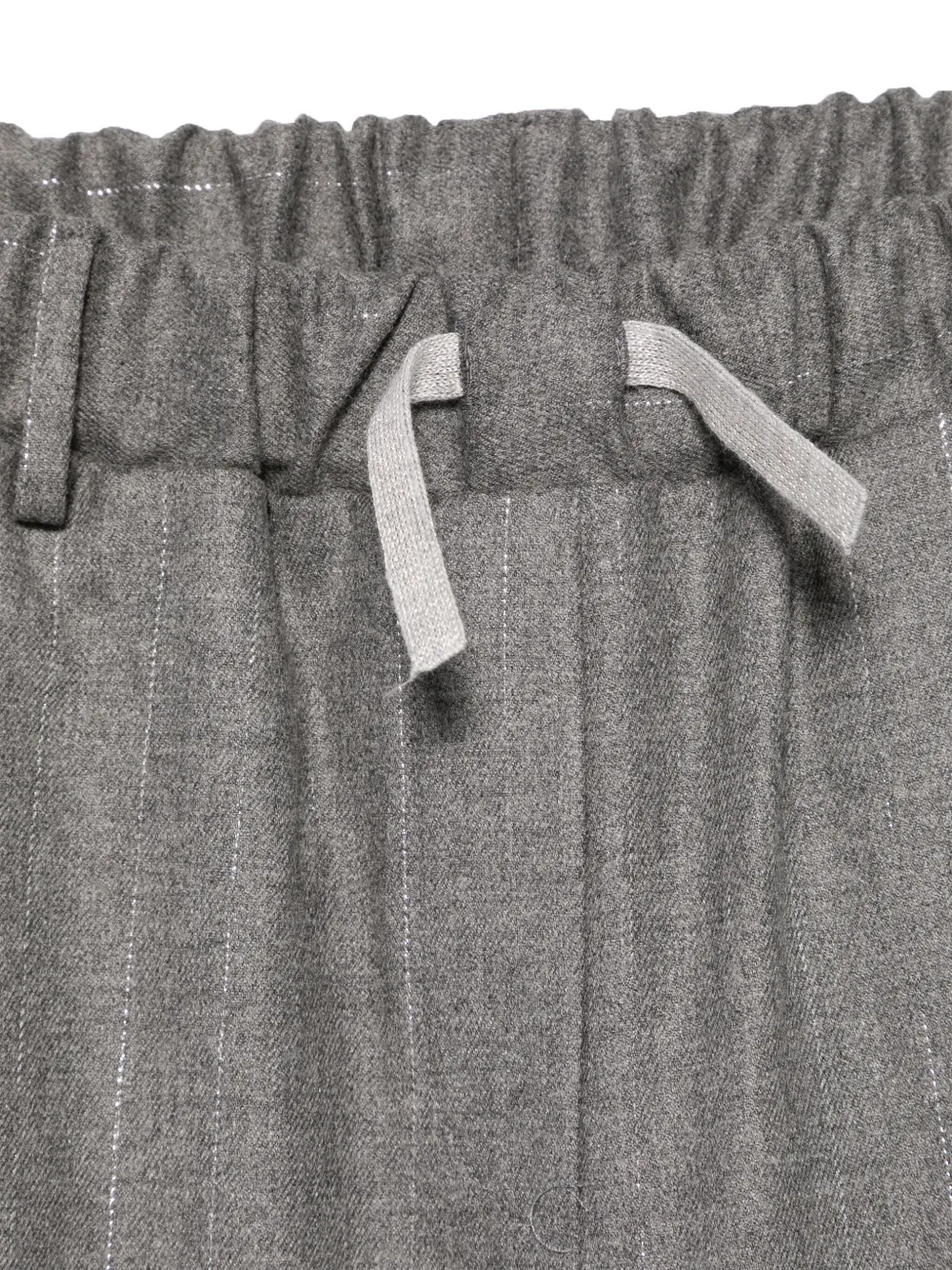 ELEVENTY PINSTRIPE-PATTERN TROUSERS