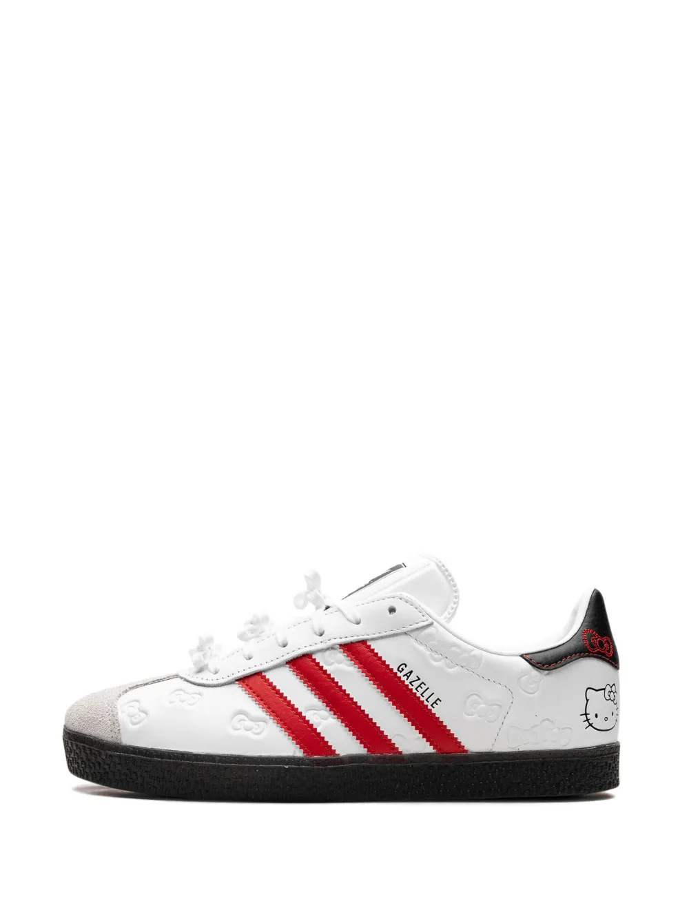 Adidas Originals Gazelle Ps "hello Kitty" Sneakers In White