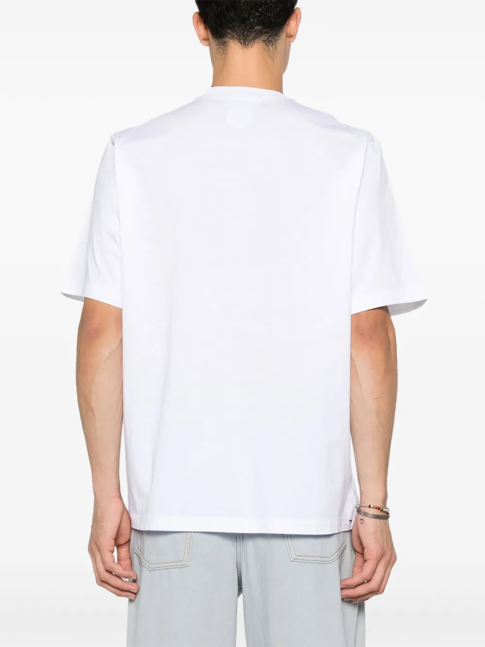 DSQUARED2 T-shirt met logopatch Wit