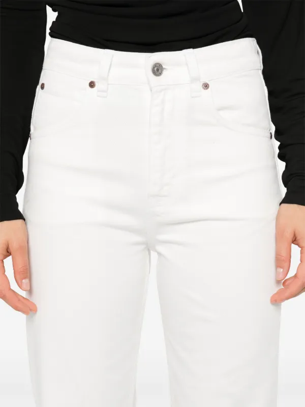 デニム・ジーパン Victoria Beckham 1125DJE005218N Jeans White Victoria Beckham Julia Jeans | White | FARFETCH