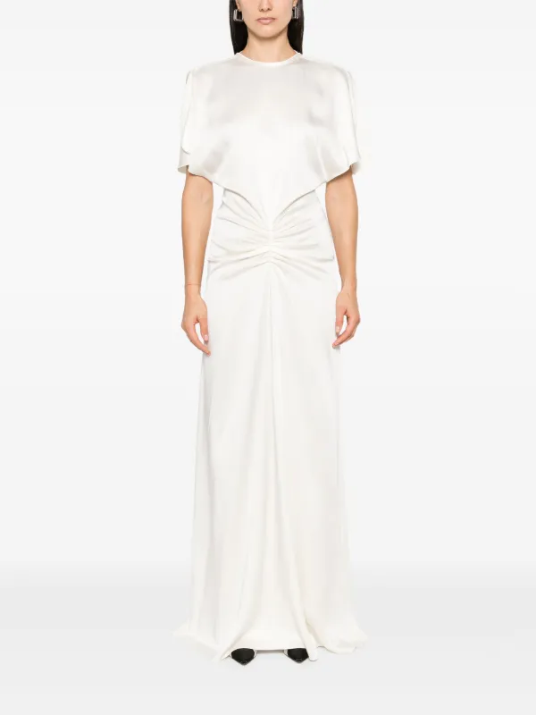Victoria Beckham ギャザーウエスト マキシドレス