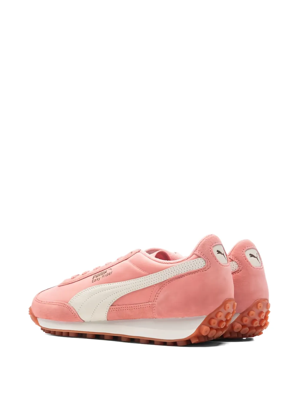 Puma Easy Rider Vintage Sneakers Deeva Peach-alpine Snow-gold In Brown