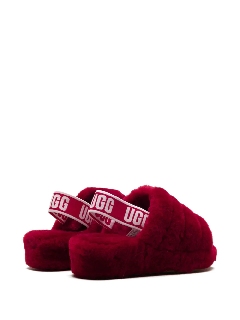 UGG Fluff Yeah "Red" slippers