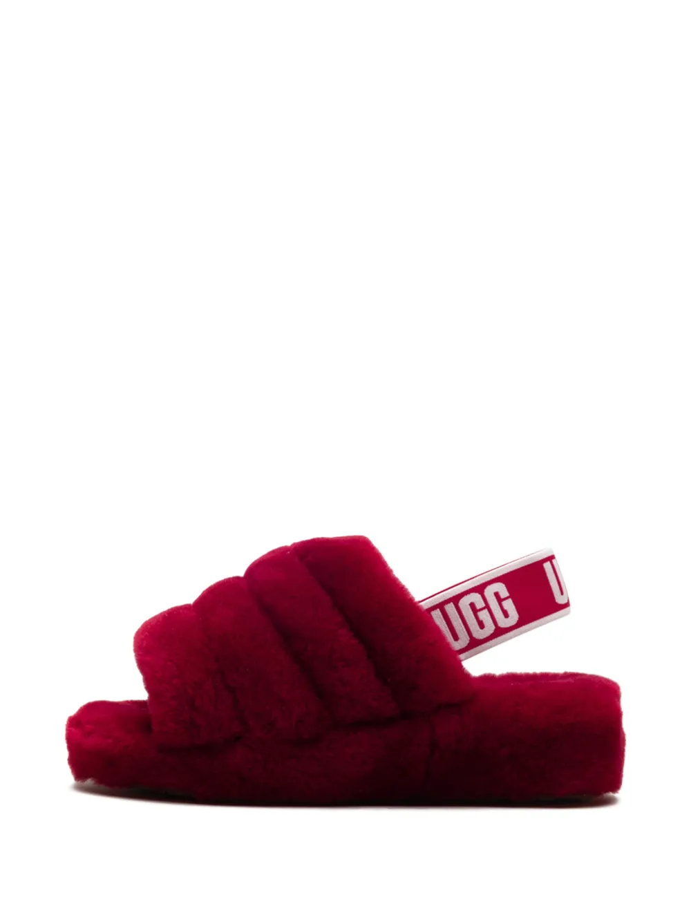 UGG Fluff Yeah "Red" slippers