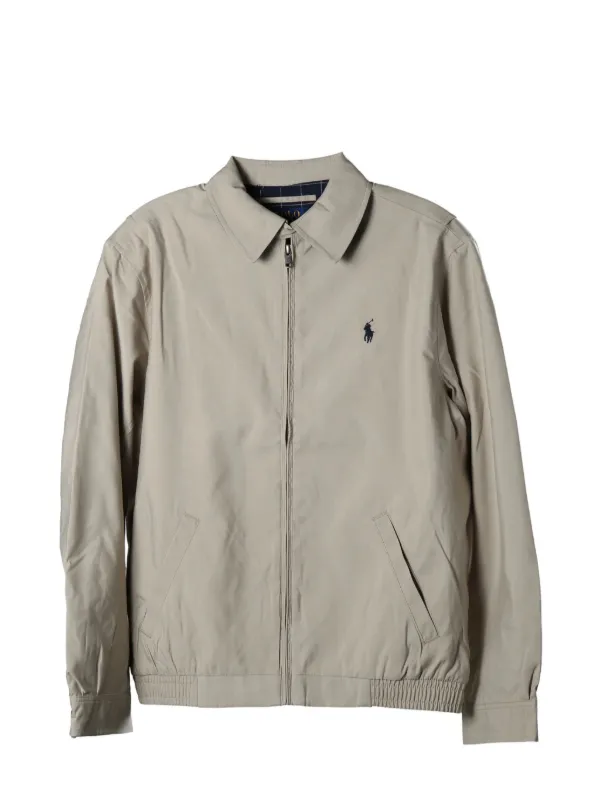 Khaki polo jacket 2025
